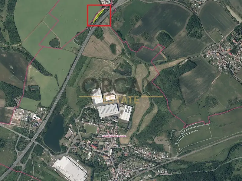 Prodej pozemku 1526 m², Hostomice – náhled fotky 2