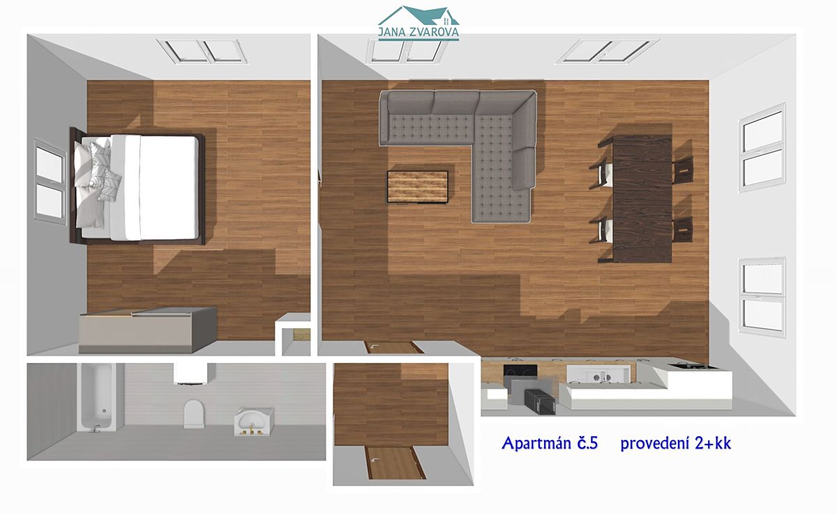 Prodej bytu 3+kk 71 m² – fotografie 5