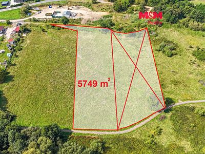 Prodej stavebního pozemku 5749 m²