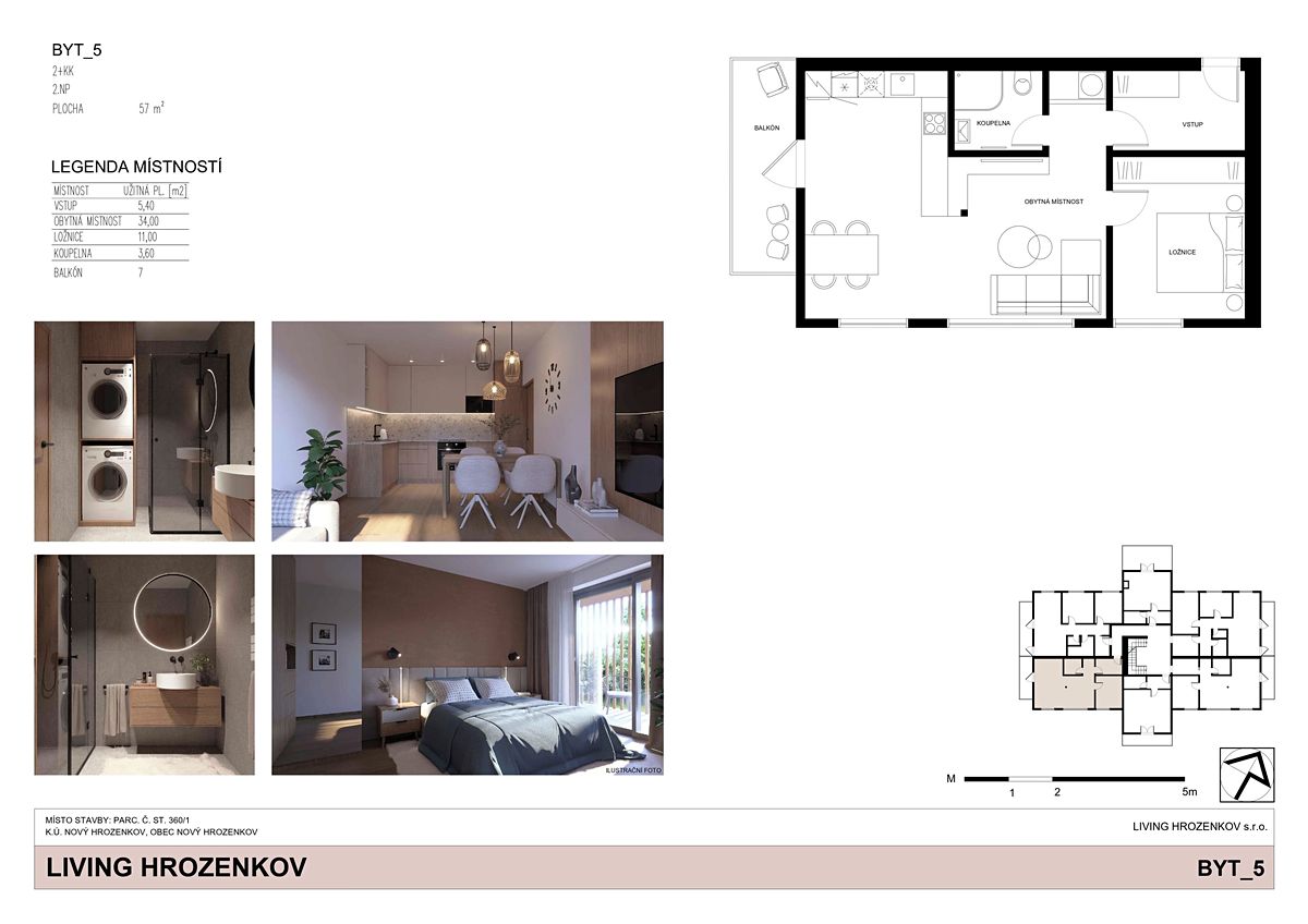 Prodej bytu 2+kk 57 m² – fotografie 2