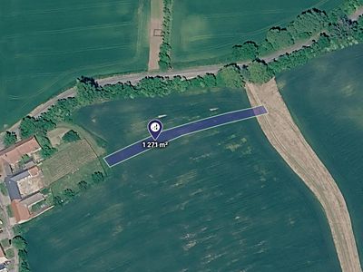 Prodej pole 1271 m²
