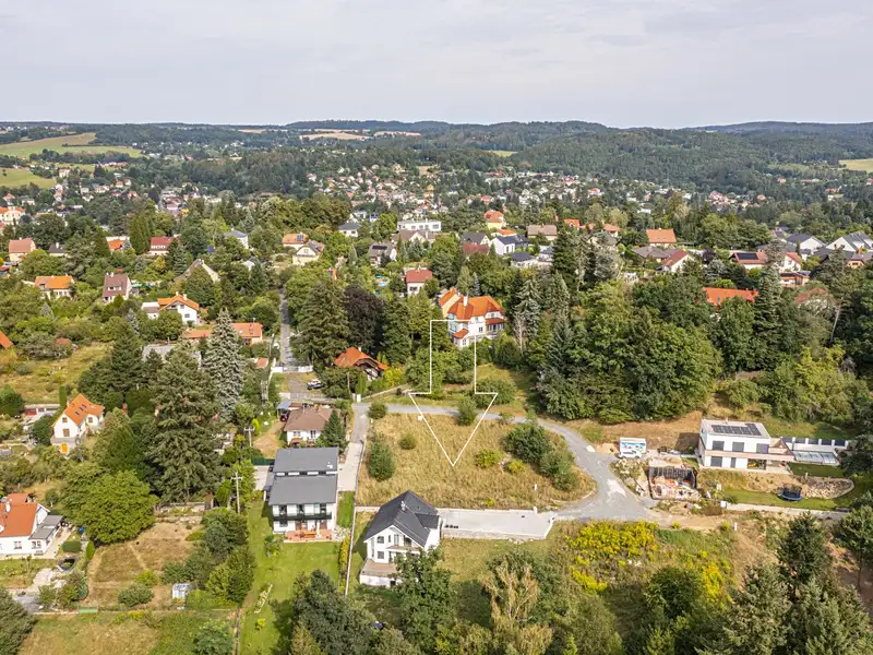 Prodej stavebního pozemku 1200 m², Mnichovice – náhled fotky 2