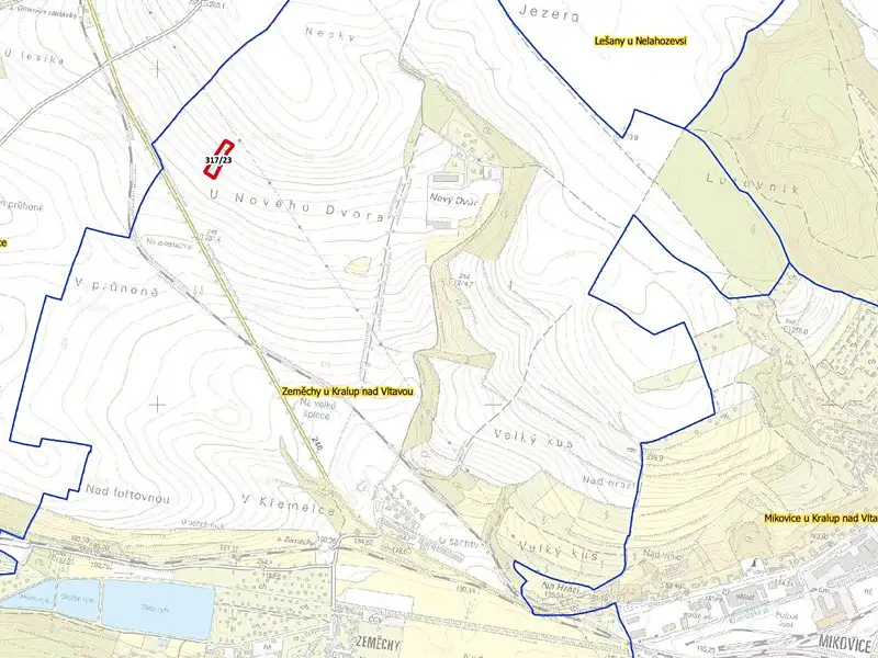 Prodej pole 3172 m², Kralupy nad Vltavou – náhled fotky 3