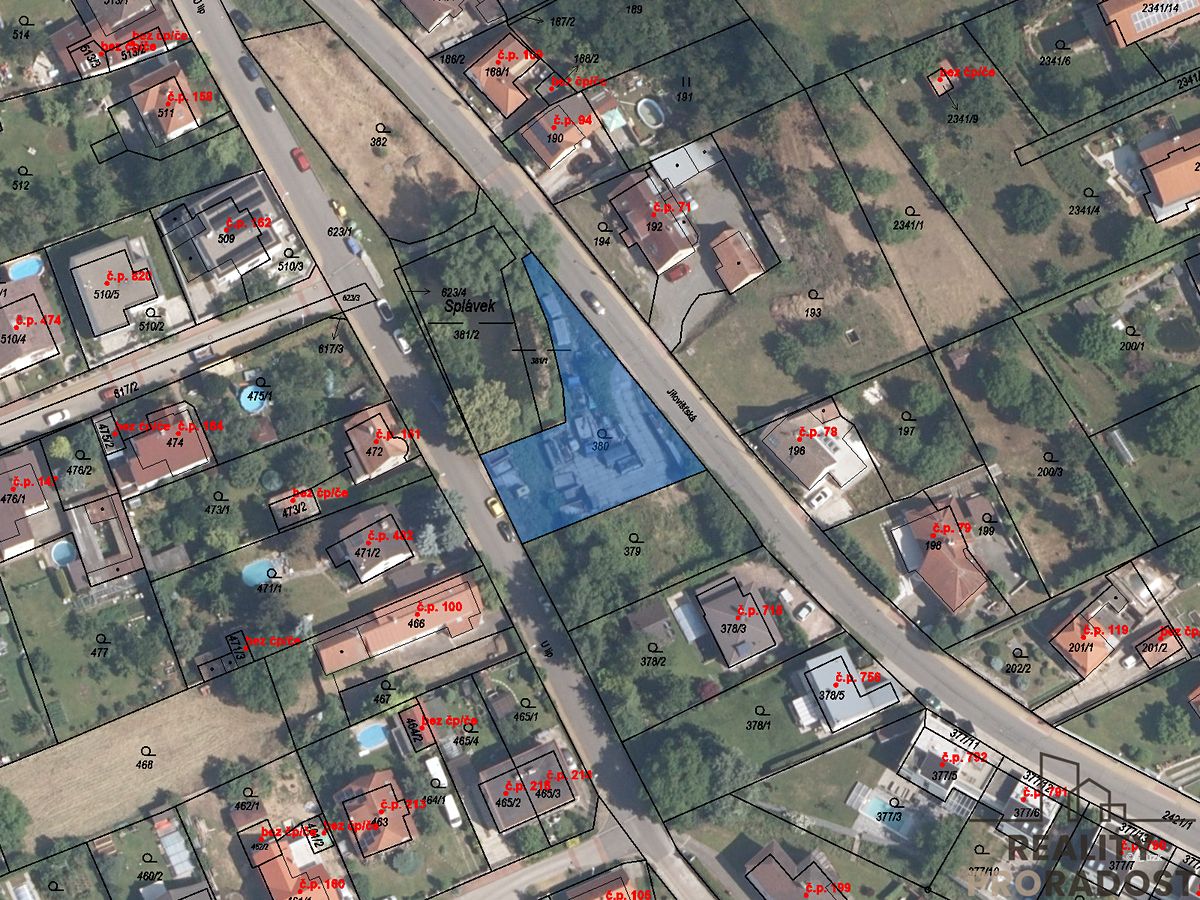 Prodej stavebního pozemku 817 m²