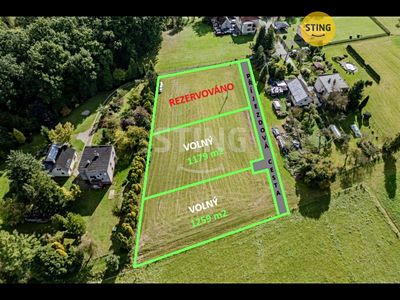 Prodej stavebního pozemku 2925 m²