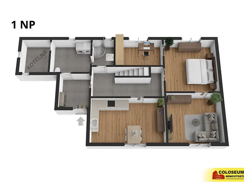 Prodej rodinného domu 160 m², pozemek 1001 m², Konice – náhled fotky 2