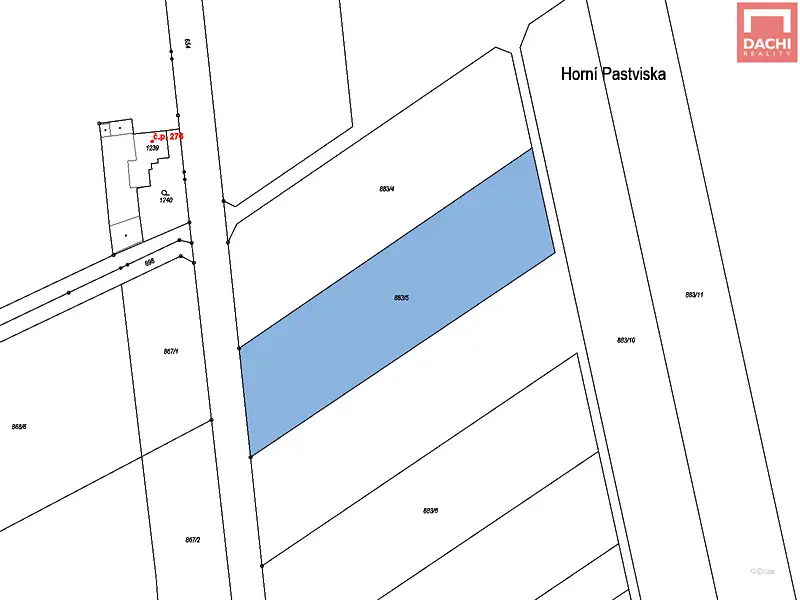 Prodej pozemku 3866 m², Olomouc – náhled fotky 2