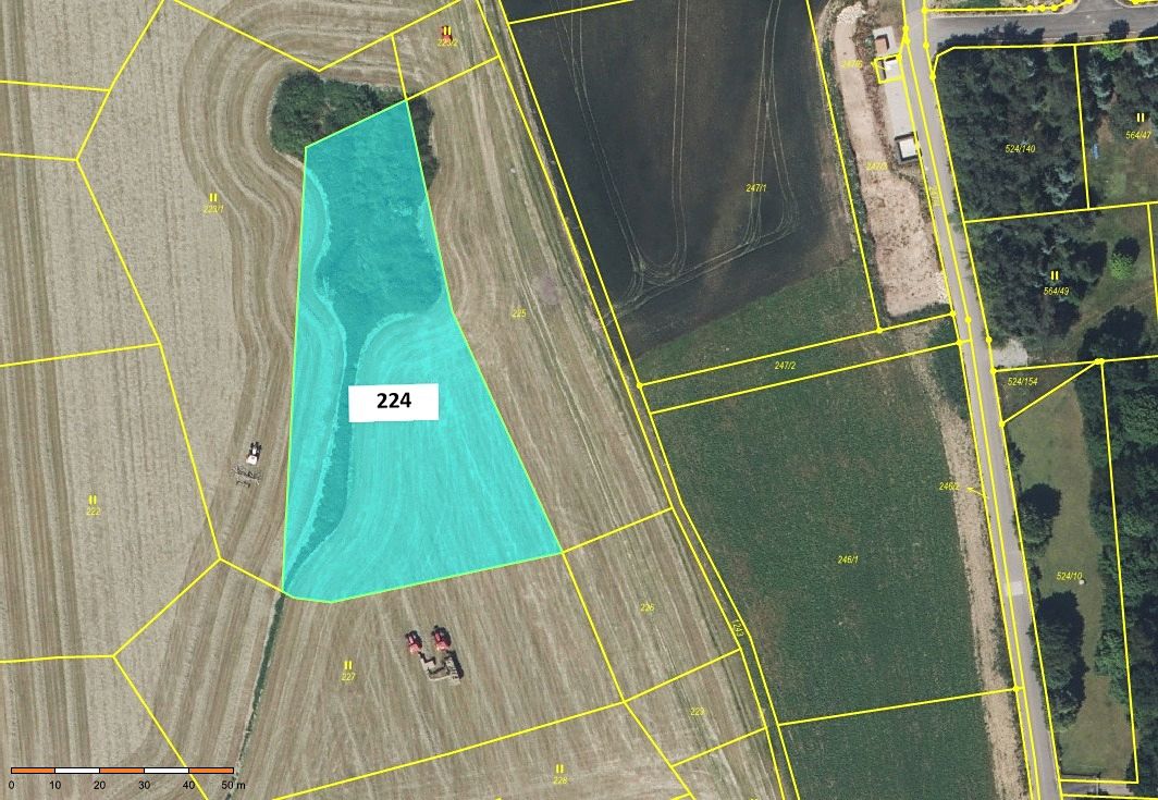 Prodej louky 6928 m²