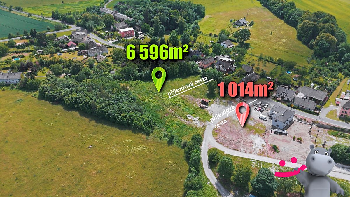 Prodej stavebního pozemku 7610 m² – fotografie 2