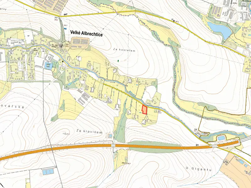 Prodej louky 4445 m², Velké Albrechtice – náhled fotky 2