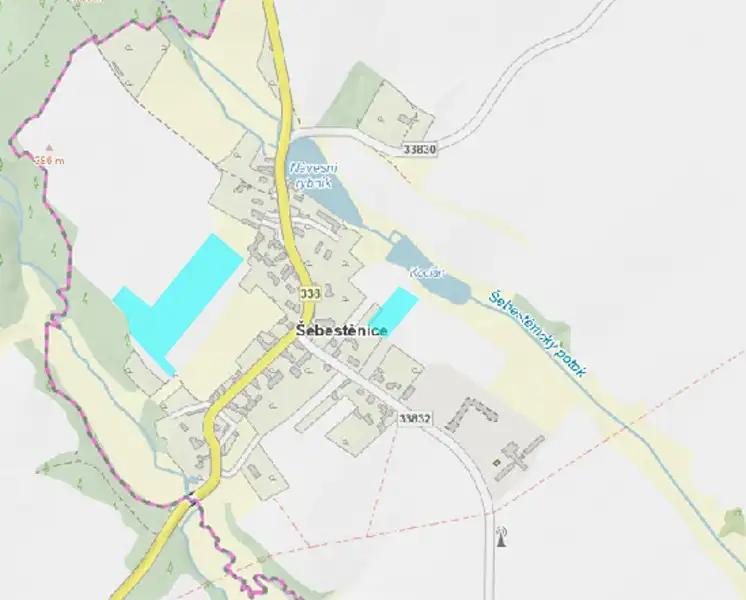 Prodej pole 26495 m², Šebestěnice – náhled fotky 3