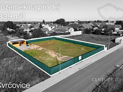Prodej stavebního pozemku 839 m²