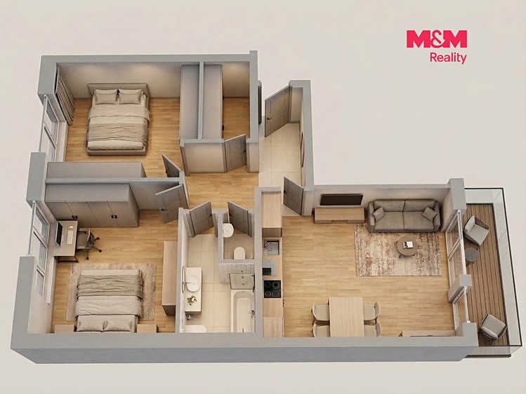 Wohnung 3+kk zum Kauf, 76 m² (22 von 28)