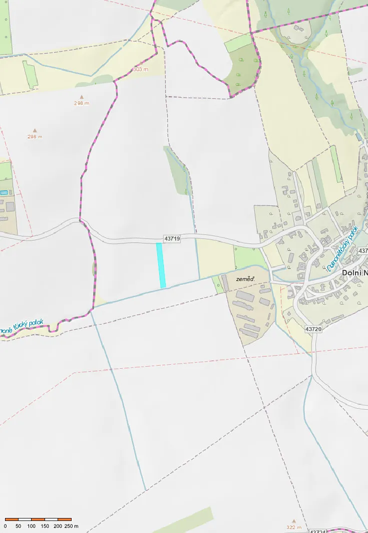 Prodej podílu 1/2 pole 1628 m²