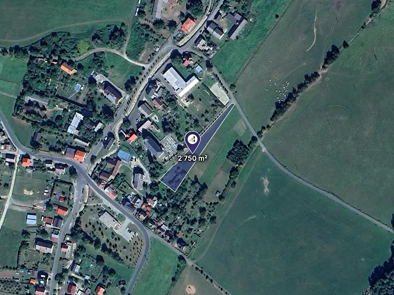 Prodej pole 2750 m², Uhelná – náhled fotky 1