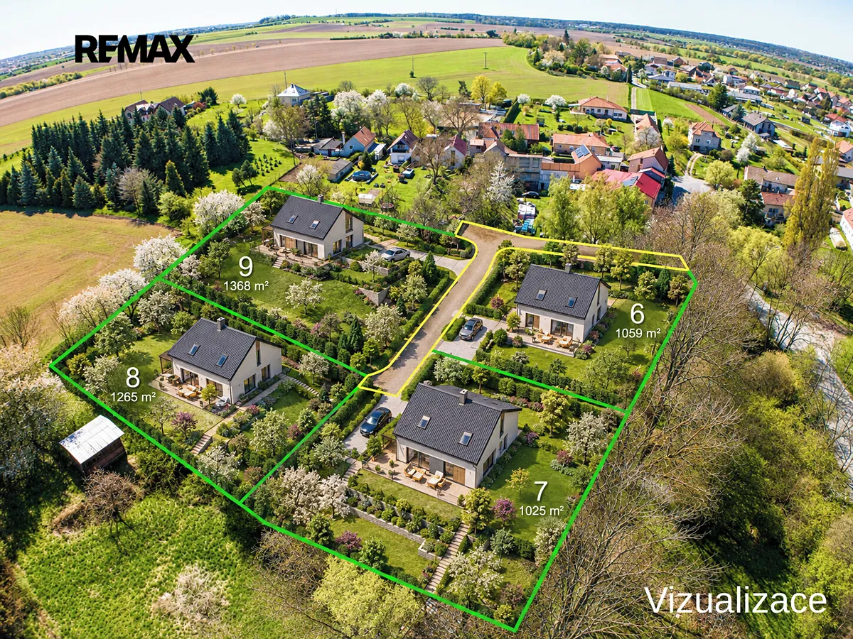 Prodej stavebního pozemku 1368 m²