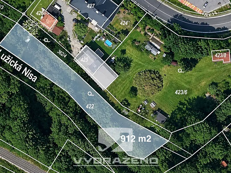 Prodej louky 912 m², Jablonec nad Nisou – náhled fotky 3