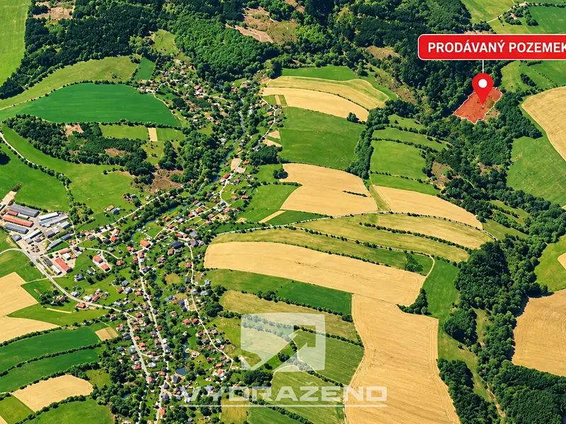 Prodej pole 2448 m², Příkrý – náhled fotky 1