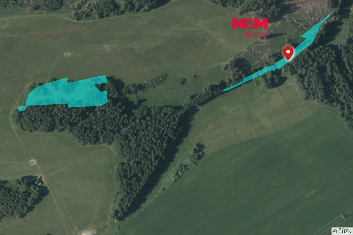 Prodej louky 10538 m²