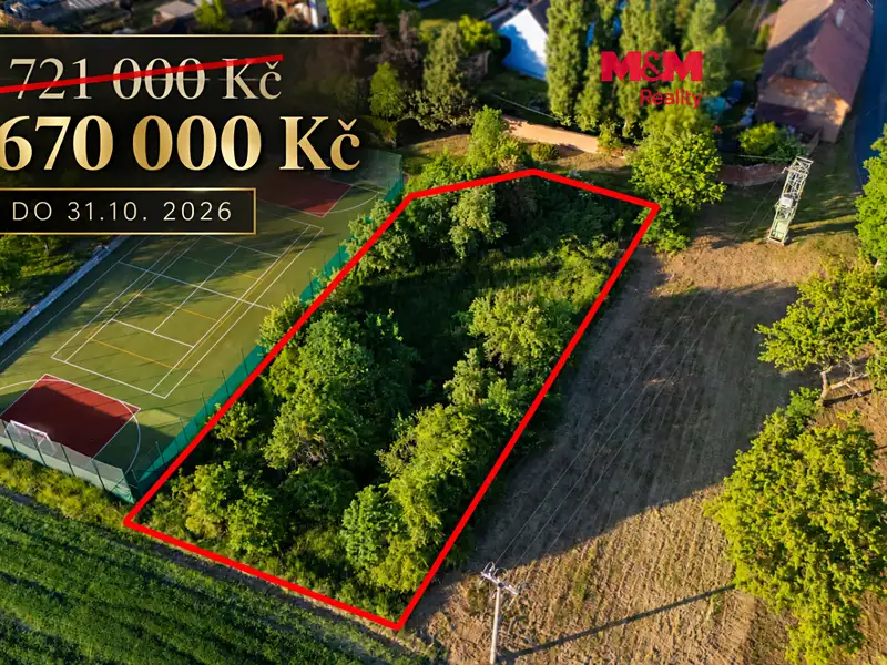 Prodej zahrady 1290 m², Velký Malahov – náhled fotky 1