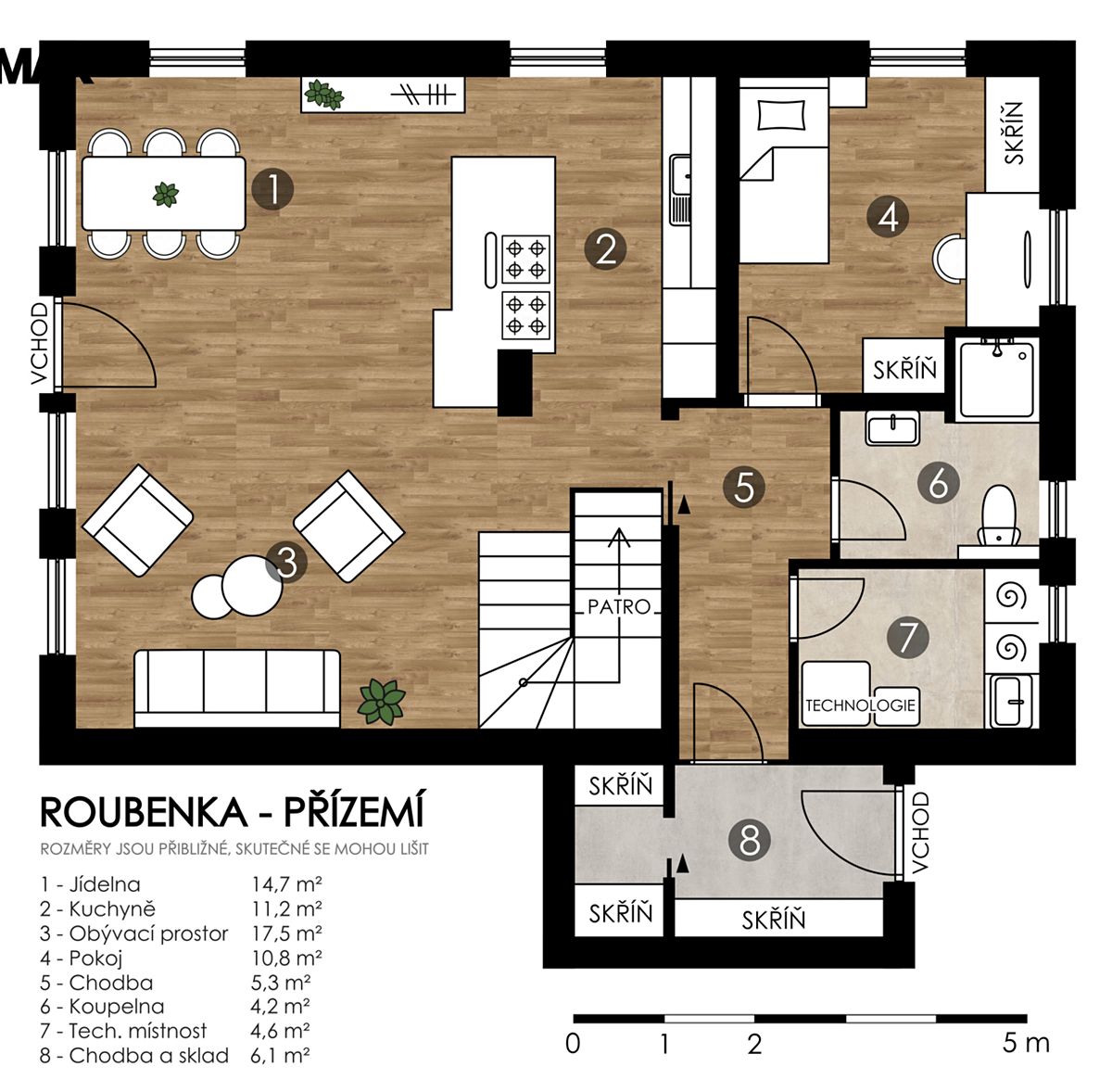 Prodej rodinného domu 150 m², pozemek 3173 m² – fotografie 5