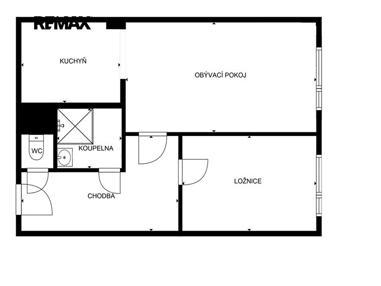 Квартира 2+kk в оренду, 45 м² (16 з 20)