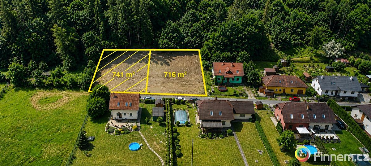 Prodej stavebního pozemku 741 m²