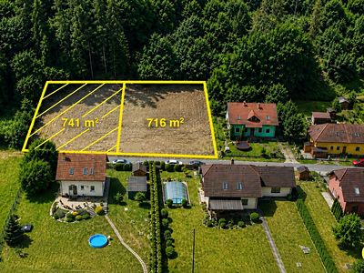 Prodej stavebního pozemku 741 m²