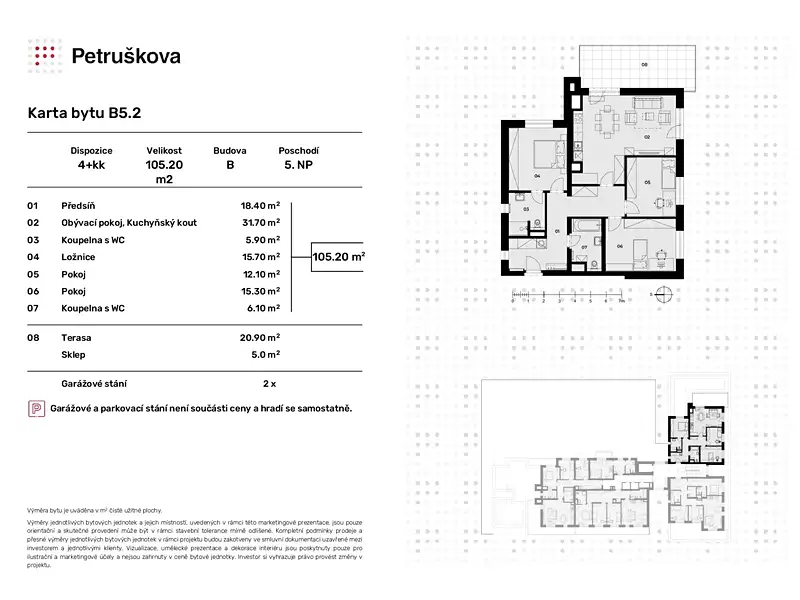 Prodej bytu 4+kk 105 m², Ostrava – náhled fotky 2