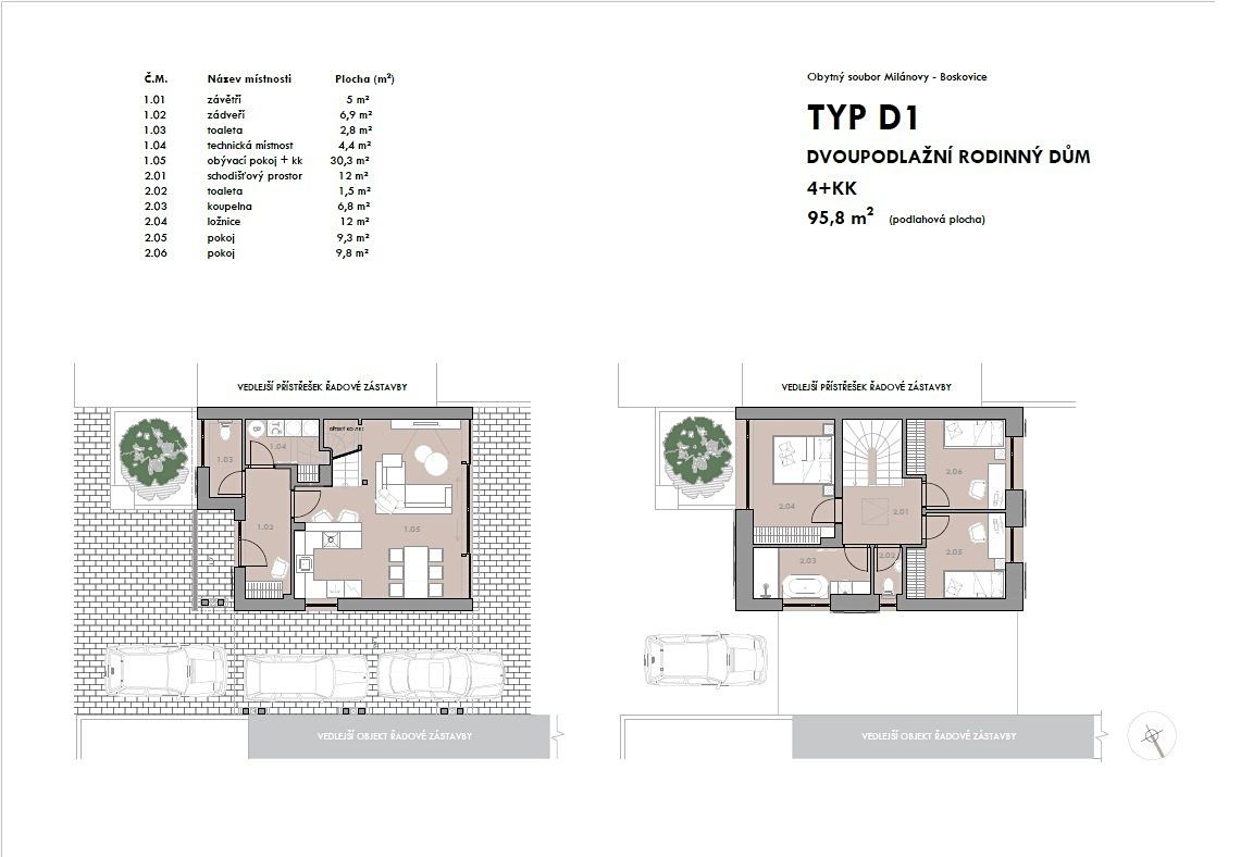 Prodej rodinného domu 96 m², pozemek 303 m² – fotografie 4