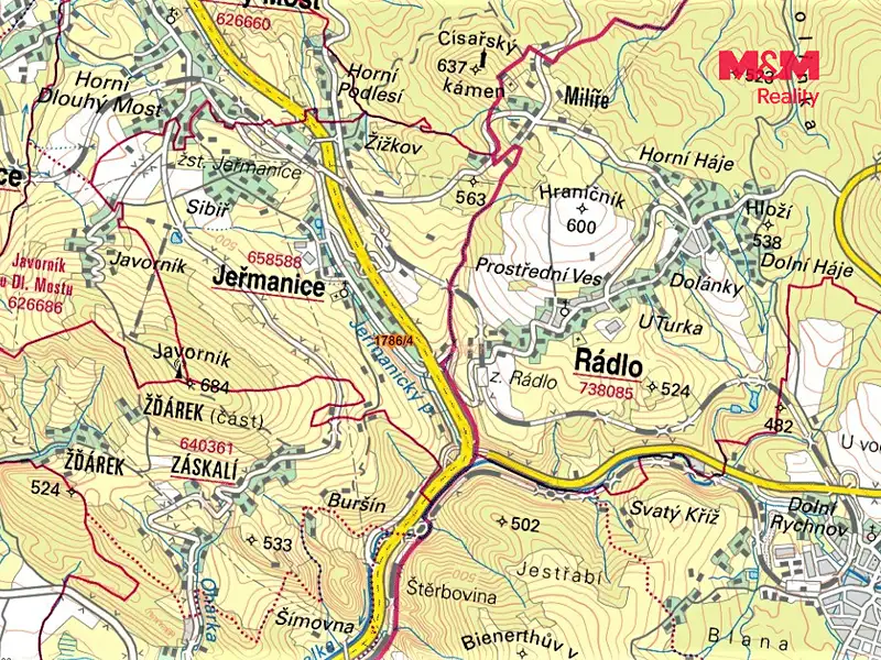 Prodej louky 3112 m², Jeřmanice – náhled fotky 2
