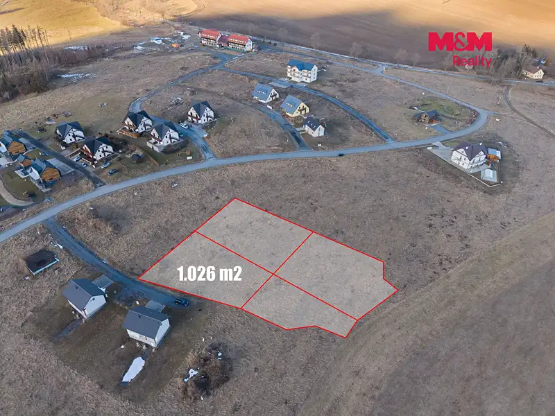 Prodej stavebního pozemku 1026 m², Václavov u Bruntálu – náhled fotky 2