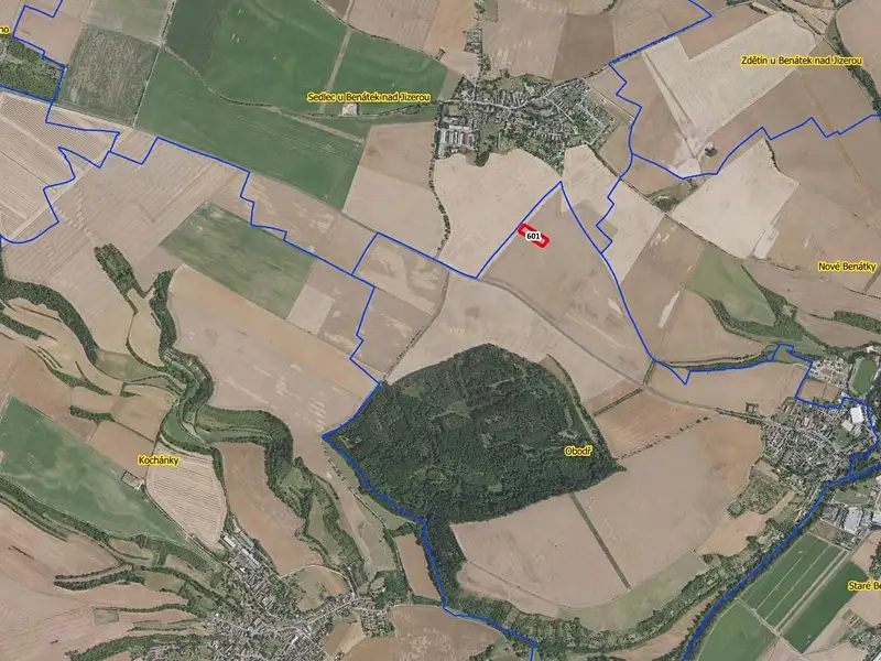 Prodej pole 5321 m², Benátky nad Jizerou – náhled fotky 3
