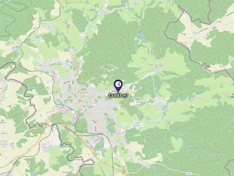 Prodej pole 13941 m², Aš – náhled fotky 3