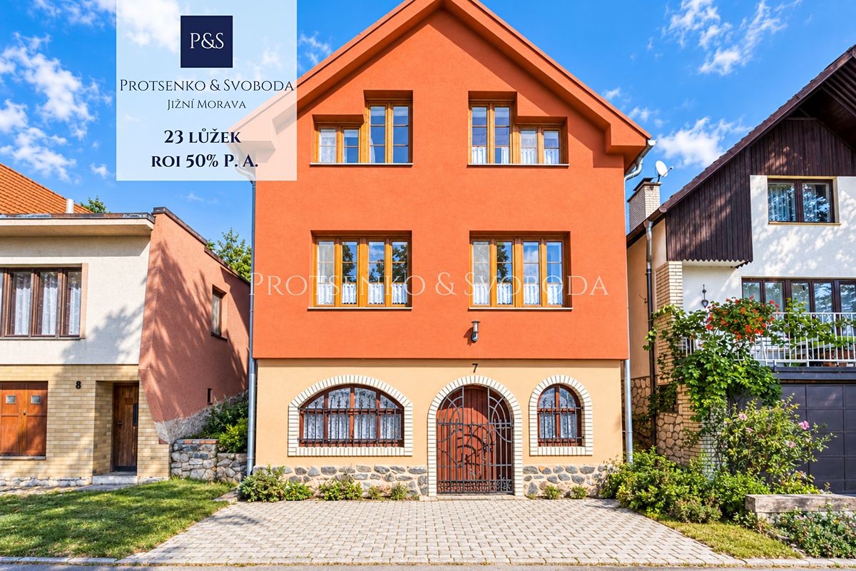 Prodej ubytovacího zařízení 285 m²