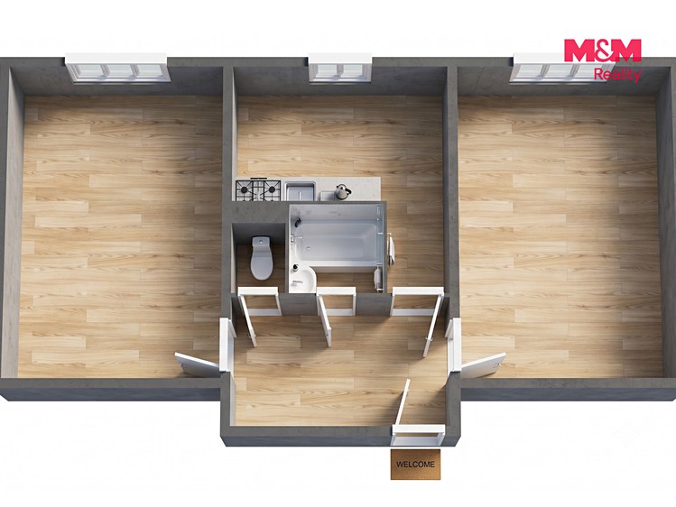 Wohnung 2+1 zum Kauf, 53 m² (12 von 13)