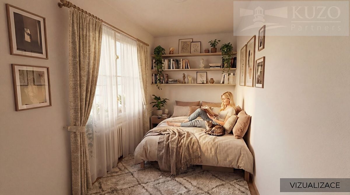 Pronájem bytu 2+kk 31 m² – fotografie 4
