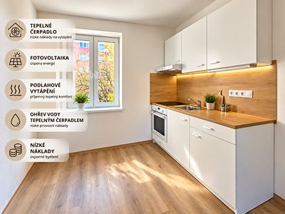 Pronájem bytu 2+1 52 m²