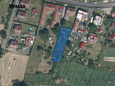 Prodej stavebního pozemku 754 m²