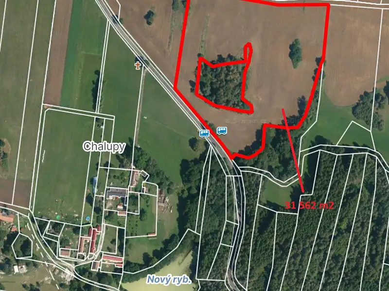 Prodej pole 63292 m², Třebohostice – náhled fotky 3
