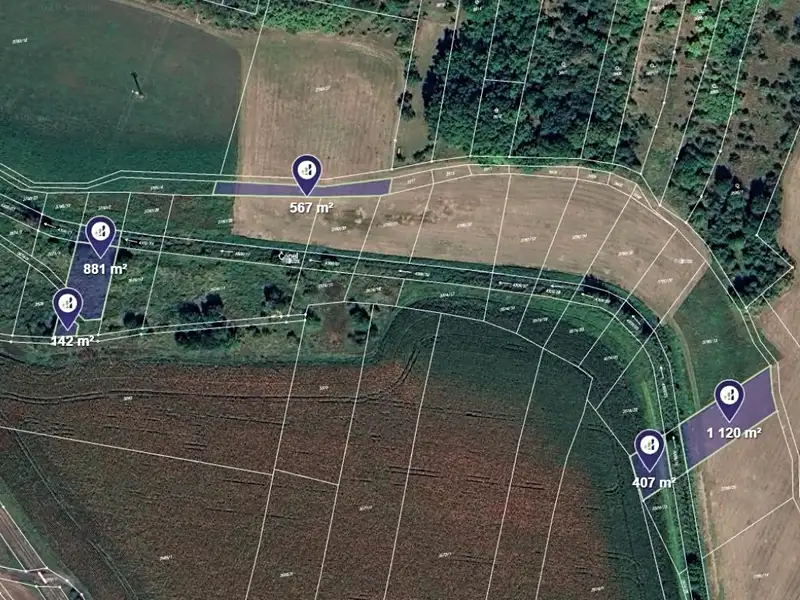 Prodej pole 1538 m², Roudnice nad Labem – náhled fotky 2