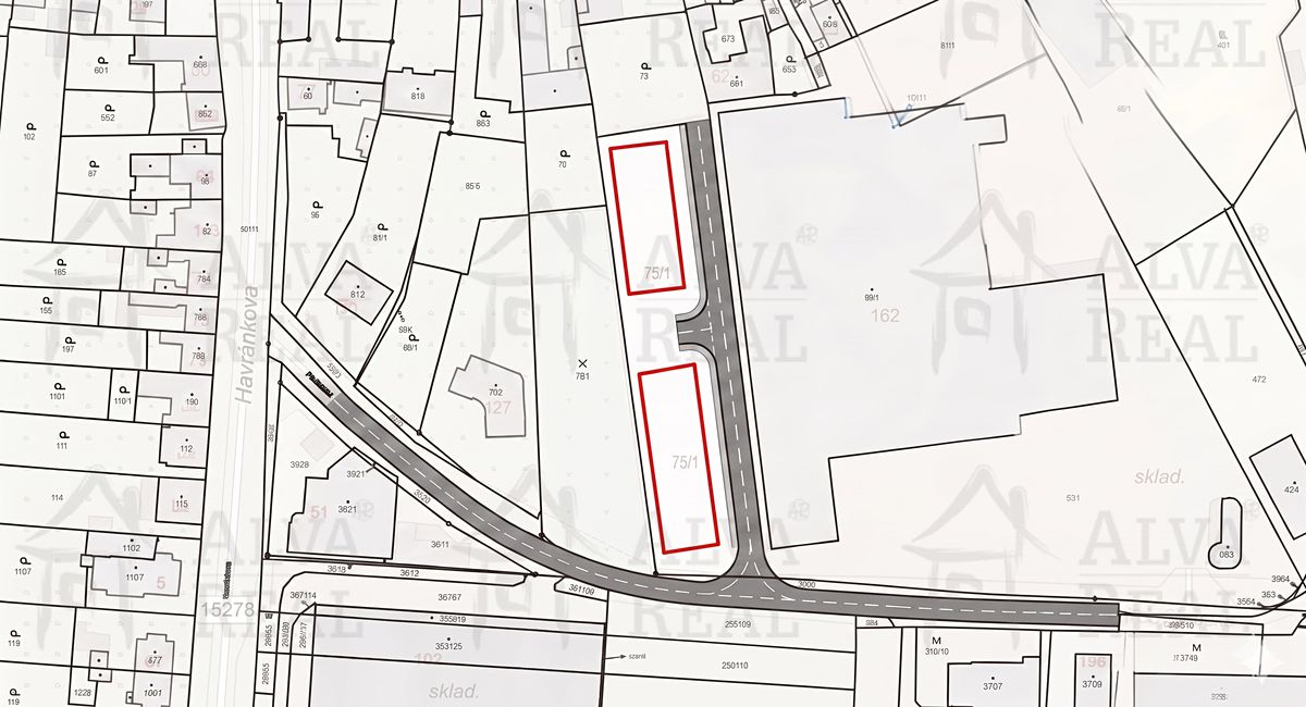 Prodej komerčního pozemku 1500 m² – fotografie 2