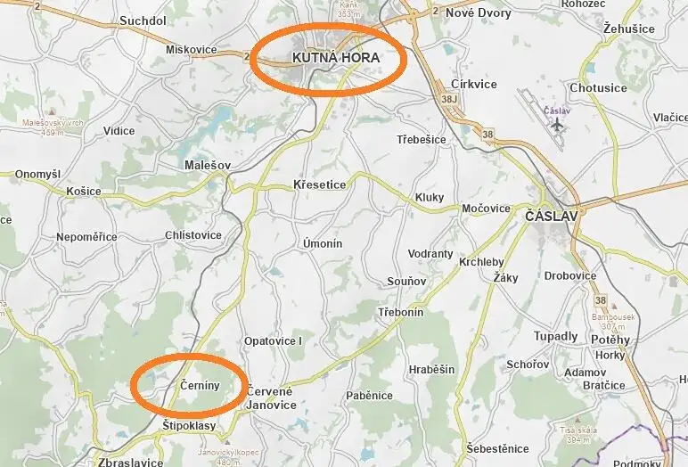 Prodej pole 77100 m², Černíny – náhled fotky 3