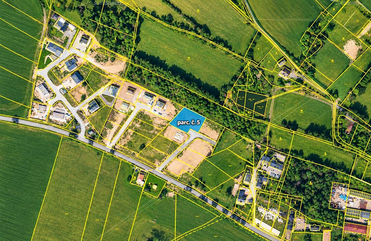Prodej stavebního pozemku 1497 m², Jeseník – fotka 1 z 3