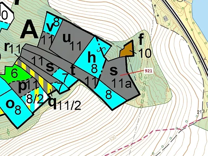 Dražba lesa 4401 m², Kovčín – náhled fotky 3