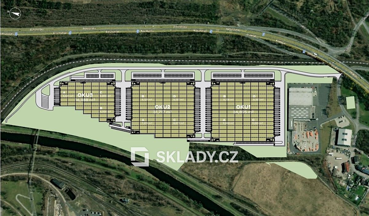 Pronájem skladového prostoru 16300 m² – fotografie 4