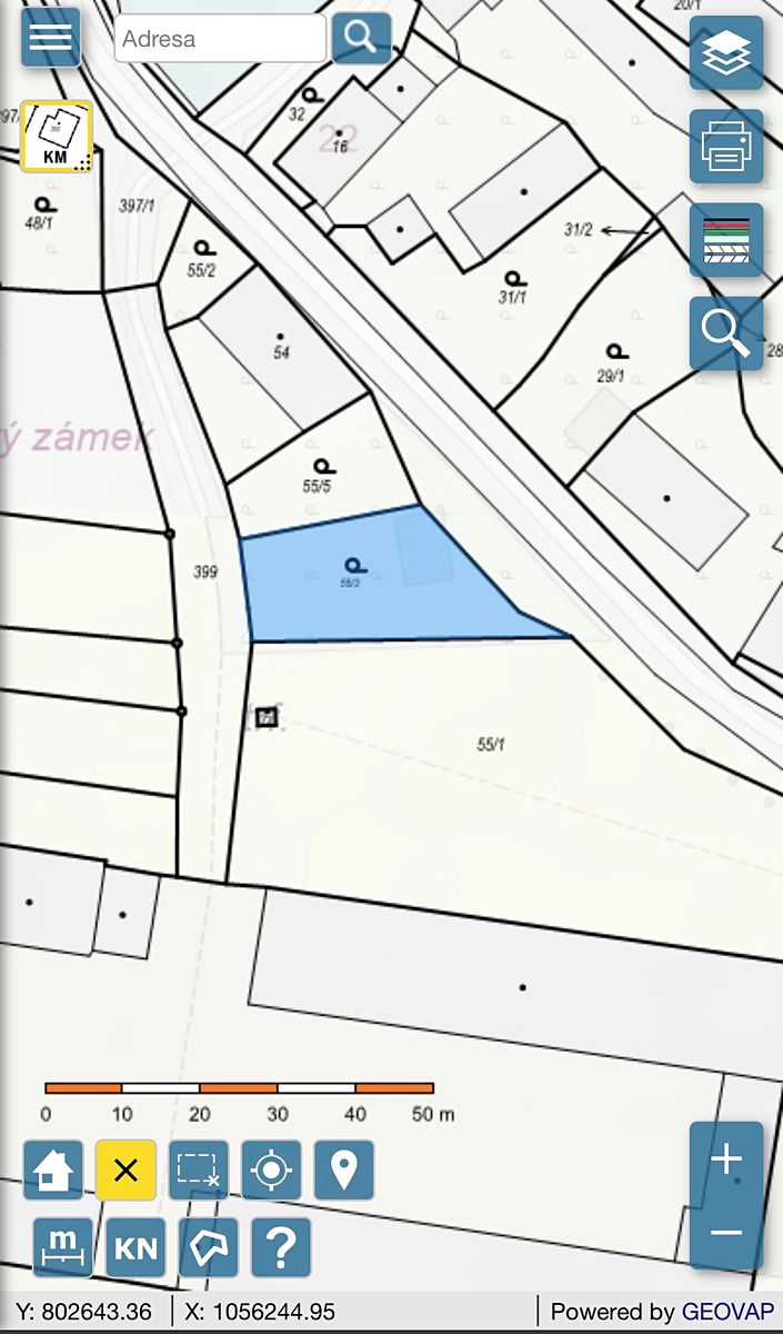 Prodej stavebního pozemku 484 m² – fotografie 4