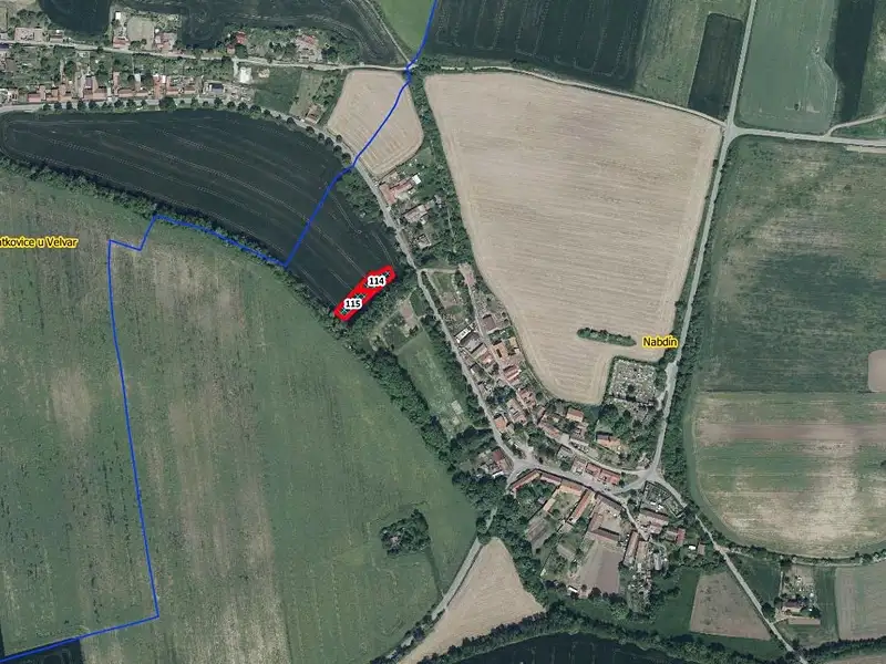 Prodej pole 1154 m², Černuc – náhled fotky 2