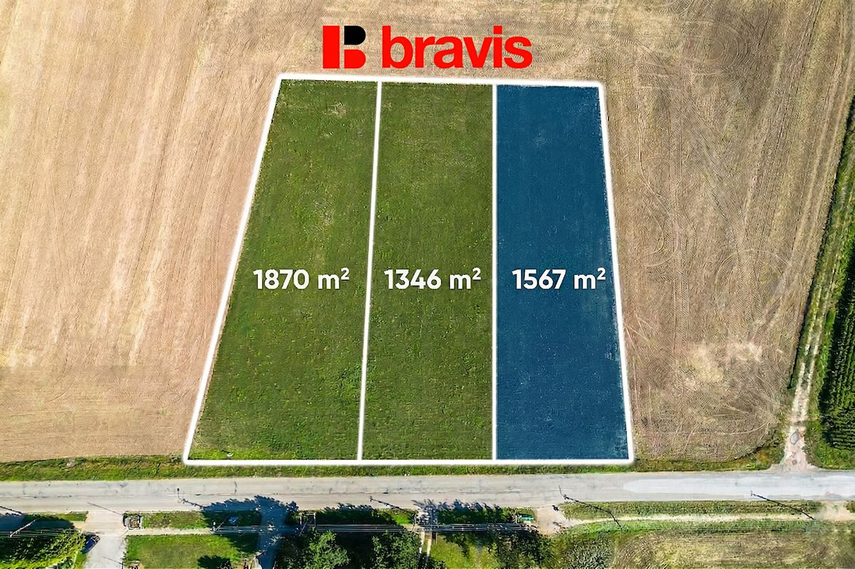Prodej stavebního pozemku 1567 m² – fotografie 3