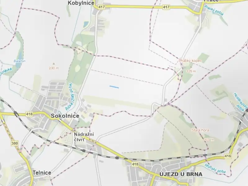 Prodej pole 2979 m², Sokolnice – náhled fotky 3